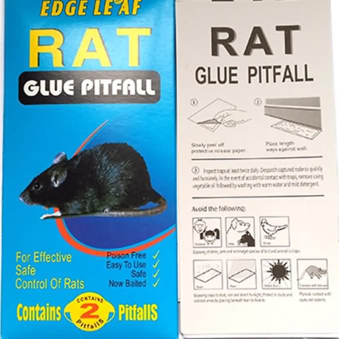 Trampa para ratones GO-05 Tablero de tamaño L con pegamento para matar ratas