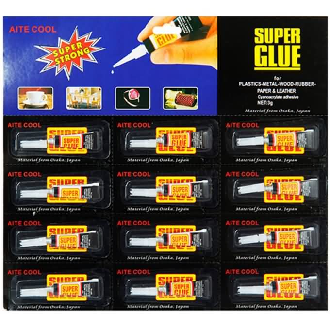 Classic Black Card Super Glue for Asia Middle East Africa