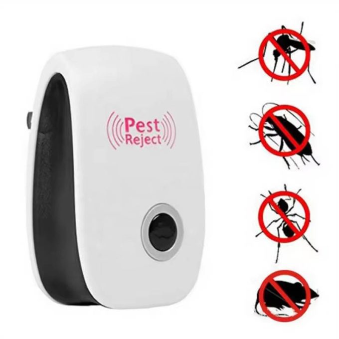 Ultrasonic Repeller Reject Electronic Mosquito Killer Light Trap Lamp Repellant Pest Control